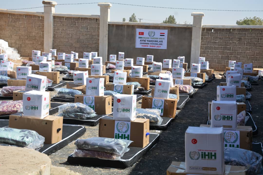 displaced and affected families Yemen