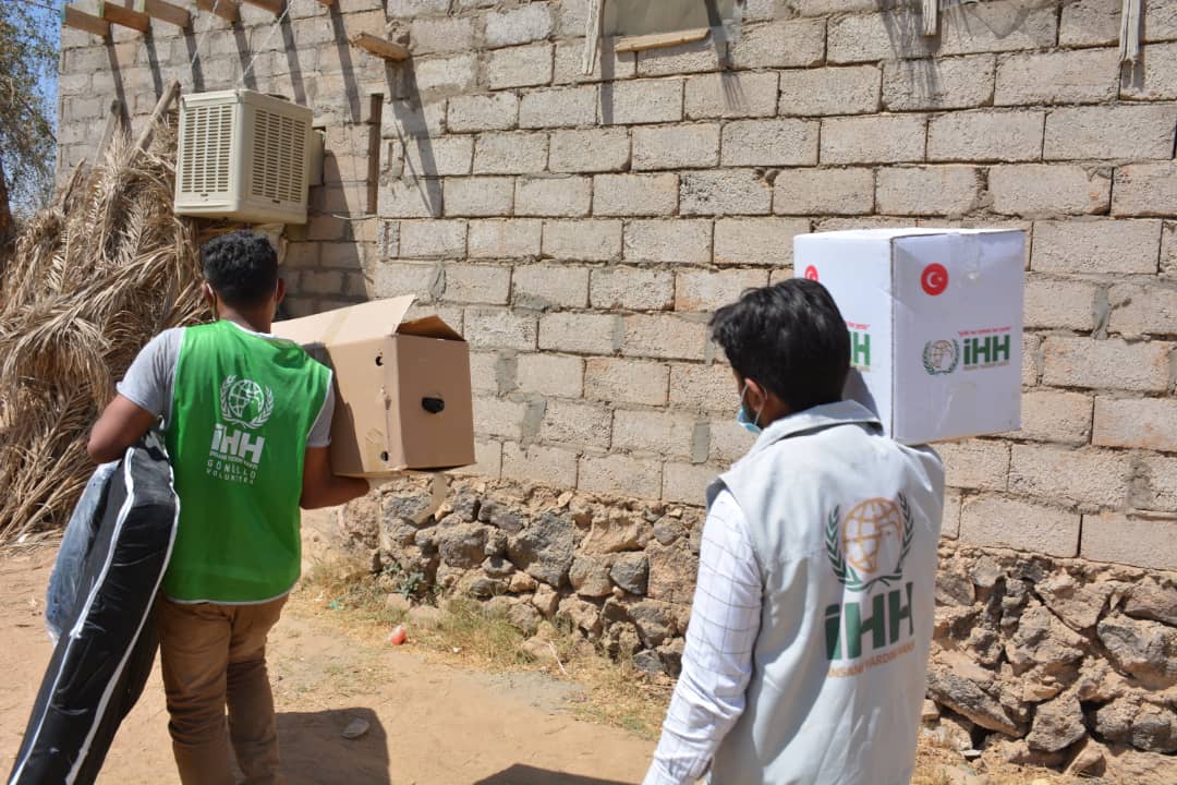 اغاثة النازحين اليمن مأرب