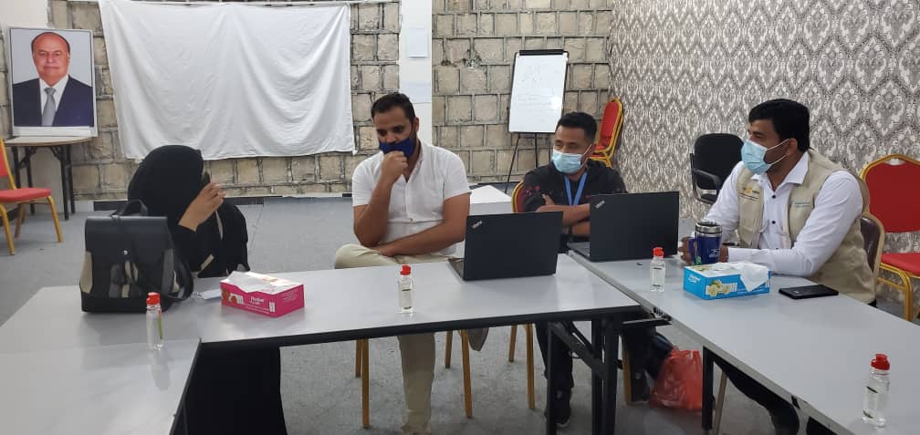 فريق من المساحة الآمنة يزور مكتب منظمة الهجرة الدولية IOM في مأرب