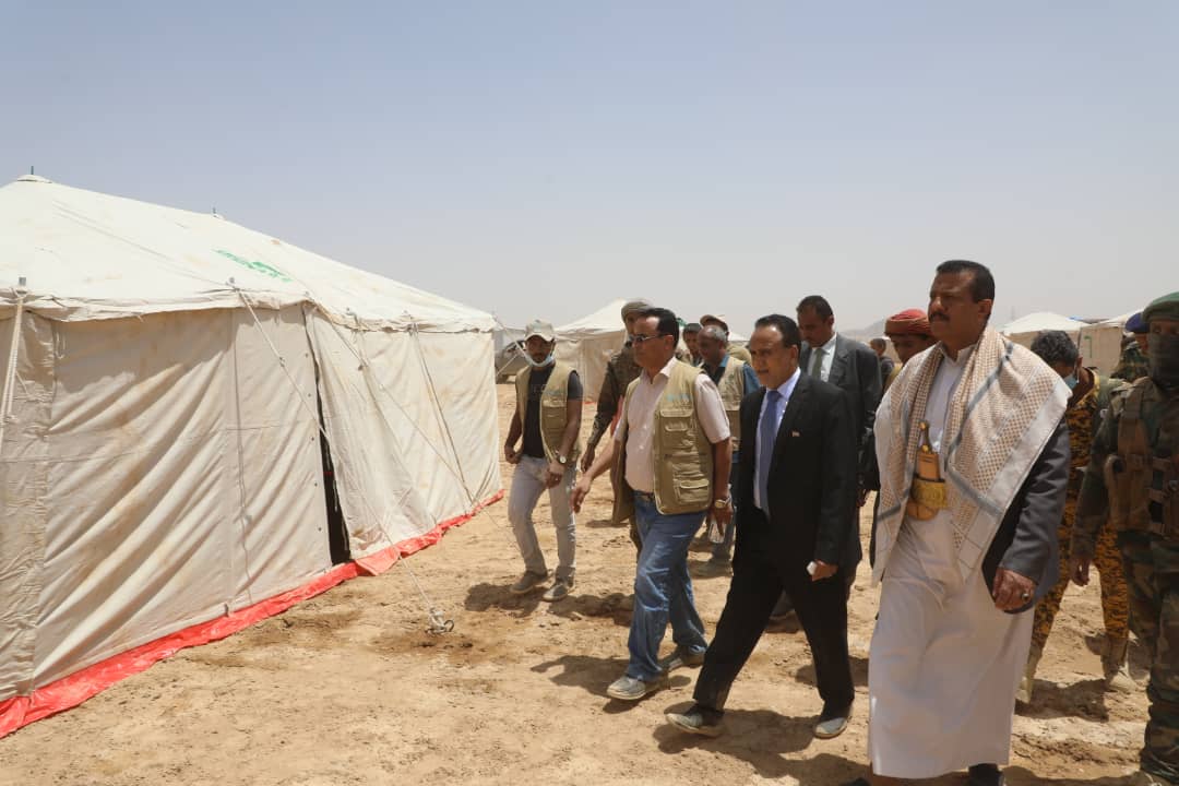 Displaced wherever they go, Al-Amal camp to accommodate 550 displaced families opened in Marib