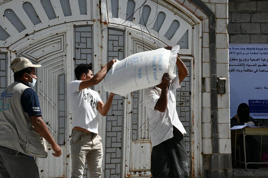 WFP interventions in Yemen