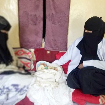 ولادة في مديرية صالة