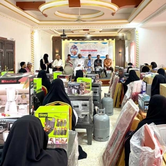 تسليم 23 حقيبة تمكين اقتصادي ضمن مشروع الحماية ودعم سبل العيش