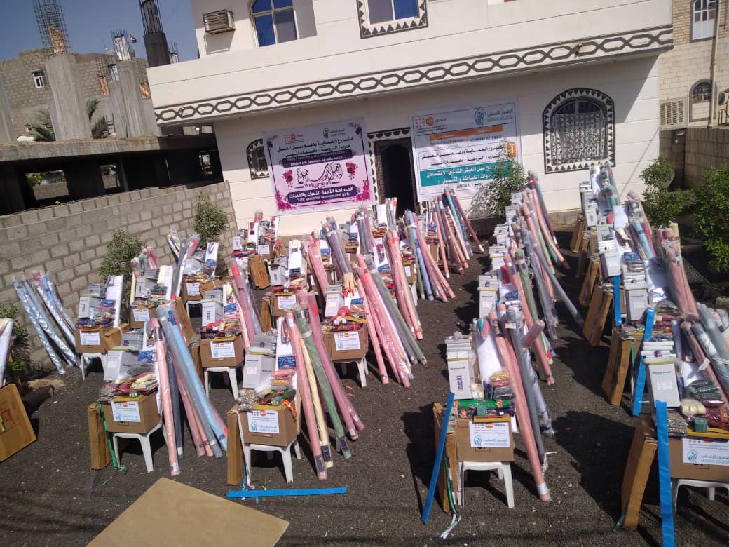 displaced families in Marib