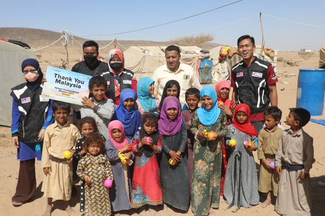 Delegations from Global Peace and FundAction Malaysia visit HUMAN ACCESS in Marib