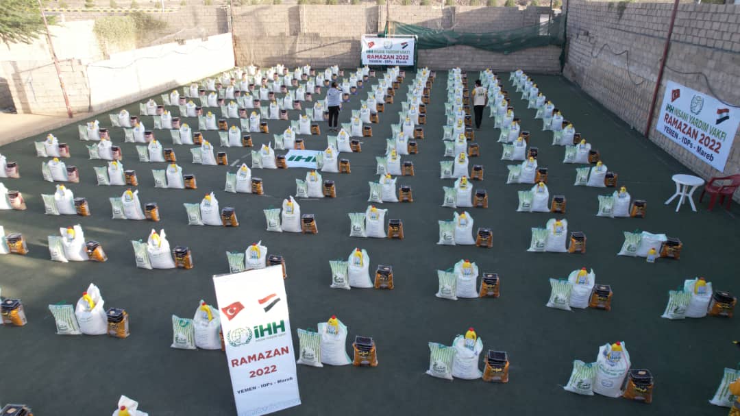 In partnership with iHH, (2.259) poor families benefit from Ramadan Food Basket
