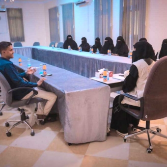 Holding the coordination meeting for CSOs representatives in Seiyun