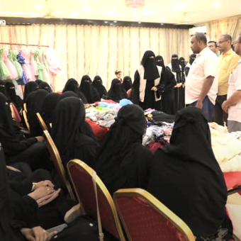 Organizing a Bazaar to promote the outputs of the Economic Empowerment Programme in Seiyun 