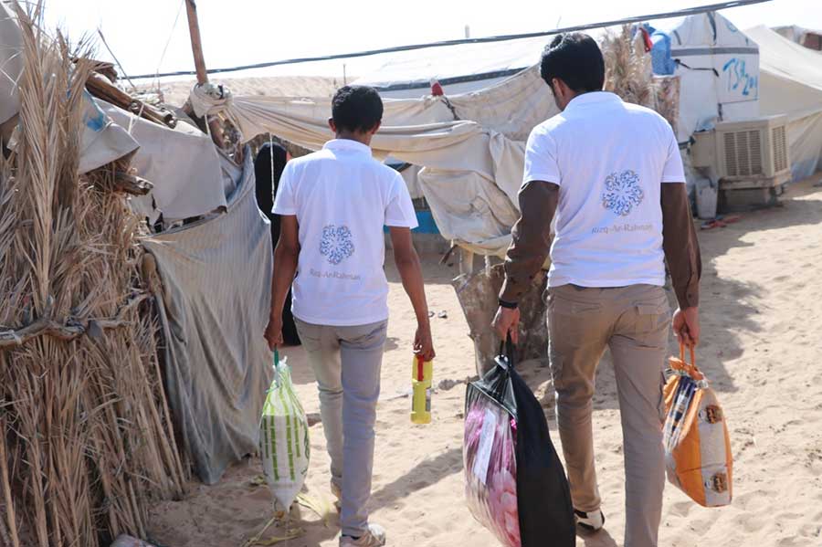 480 IDPs benefit from the winter blanket and food basket project