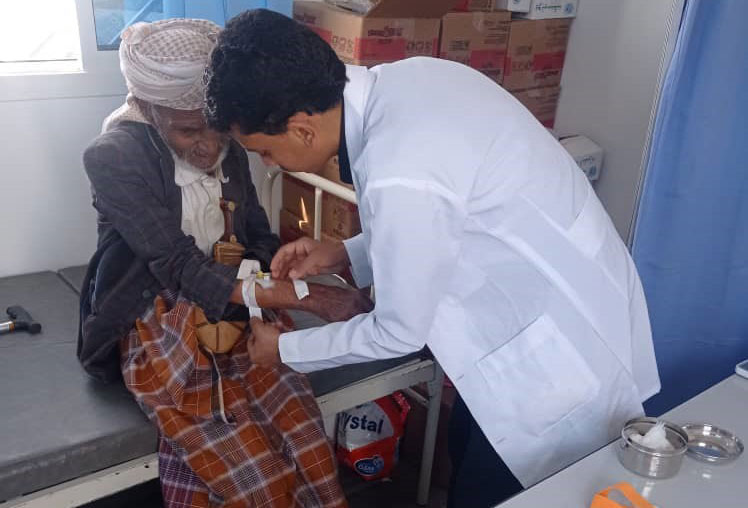 Happiness falls on Haj Saeed in tents of pain and gloom