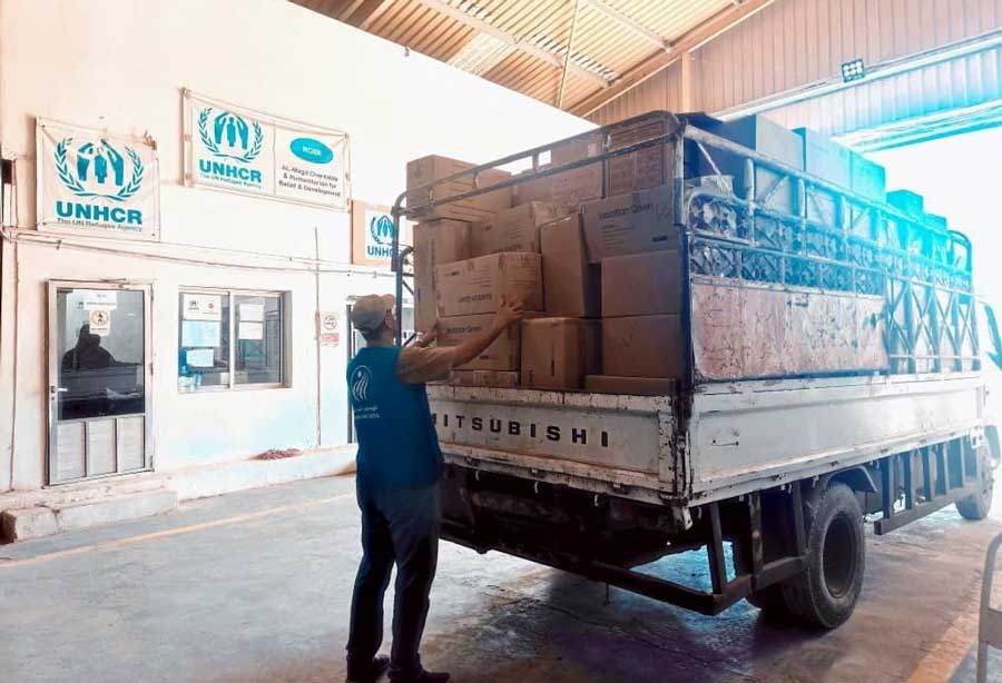 Delivery of medicines and medical supplies to hospitals and health facilities