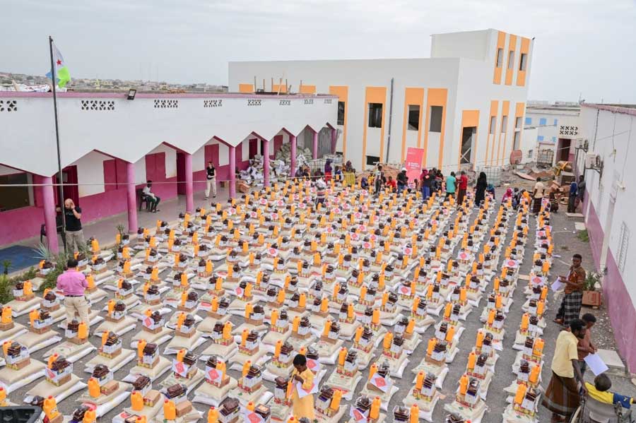 More than 4,000 people benefit from Ramadan basket project in Djibouti