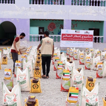 55 families benefit from Ramadan food baskets distribution project