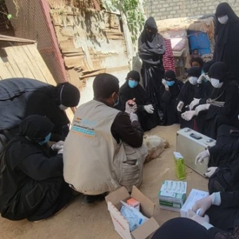 Practical application for trainees in livestock breeding, animal health and nutrition