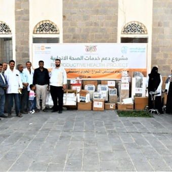 Al-Misrakh Hub Hospital receives medical devices and equipment 