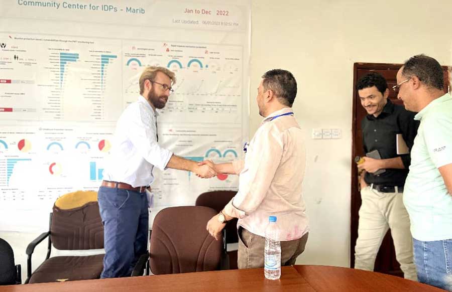 ICRC delegation visits the Community Center for IDPs