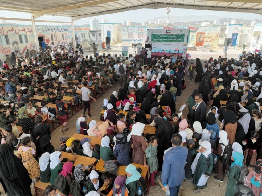 rehabilitate 4 schools for IDPs