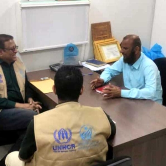 Memo of understanding to provide prosthetics and physical therapy services to refugees