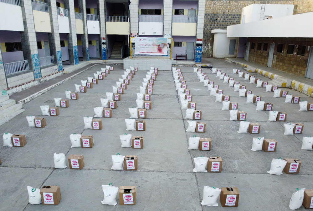 iftar meals, and cash zakat