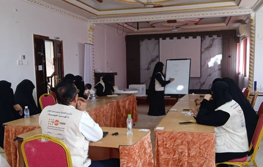 Al-Mahra: Case management training for safe space team 
