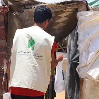 Over 7,000 people receive sacrificial meat