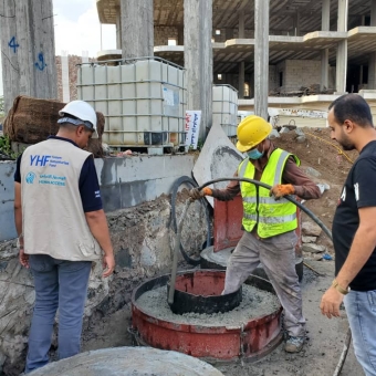 Taiz: Delivery of sewage line extension project in Shi’b Al-Haddadin area