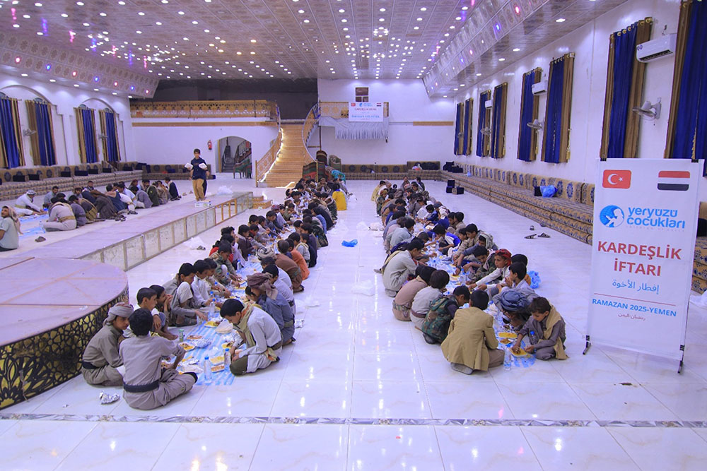 Group Iftar for 150 orphans