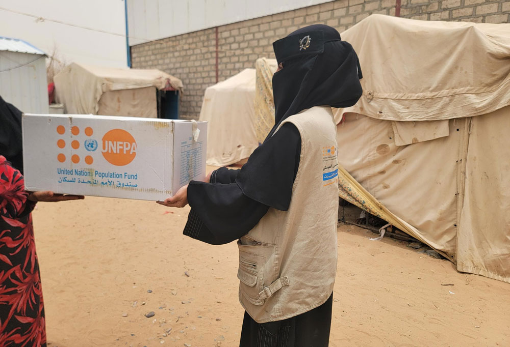 Distribution of 240 dignity kits to vulnerable women and girls