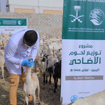 Funded by KSrelief,  intensive preparations to implement sacrificial meat distribution project