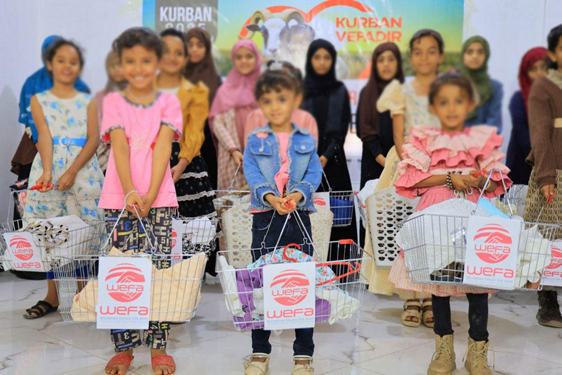 Distribution of Eid Clothing to 530 Orphans