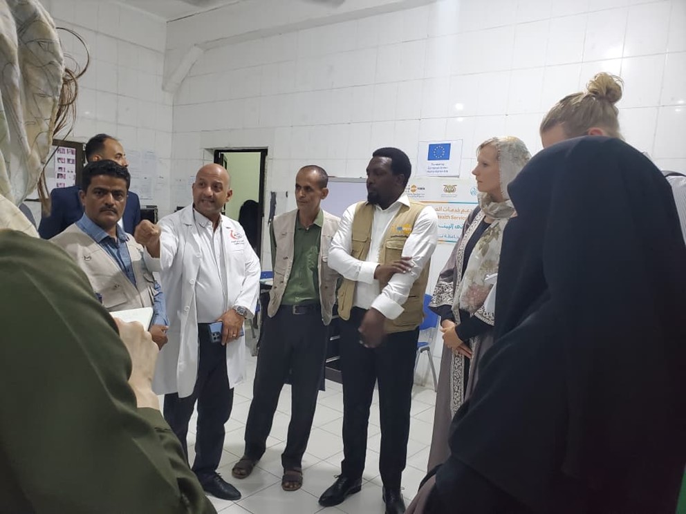 Dutch delegation visits reproductive health services in two hospitals in Taiz