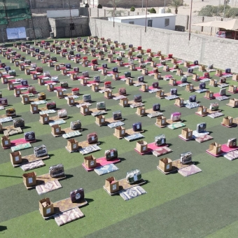 Winter Relief Kits Bring Warmth to 200 Displaced Families