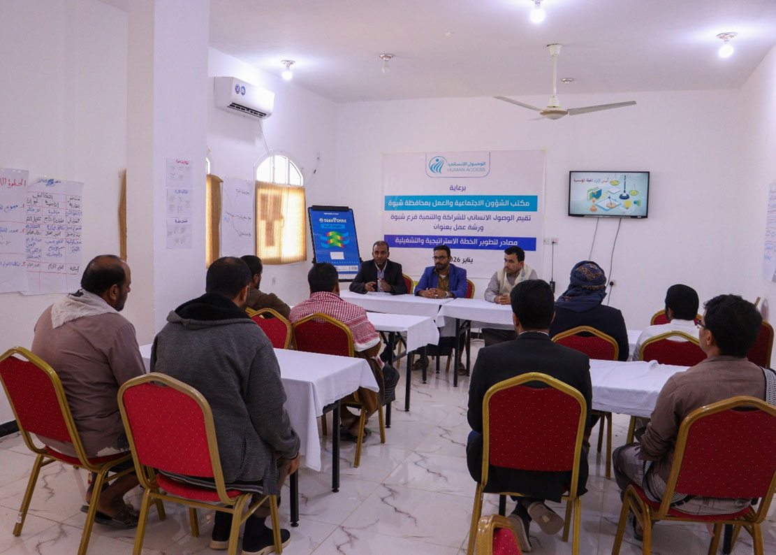 HUMAN ACCESS workshop on developing strategic and operational plans