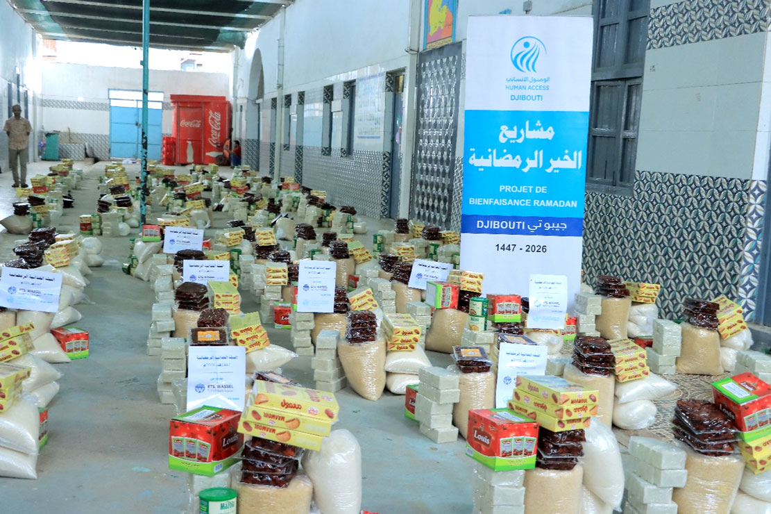 Providing Ramadan essentials for 100 families in Djibouti