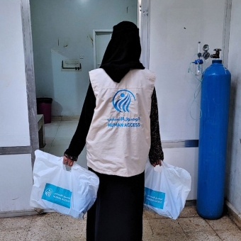 HUMAN ACCESS in Shabwa Distributes 180 Iftar Meals
